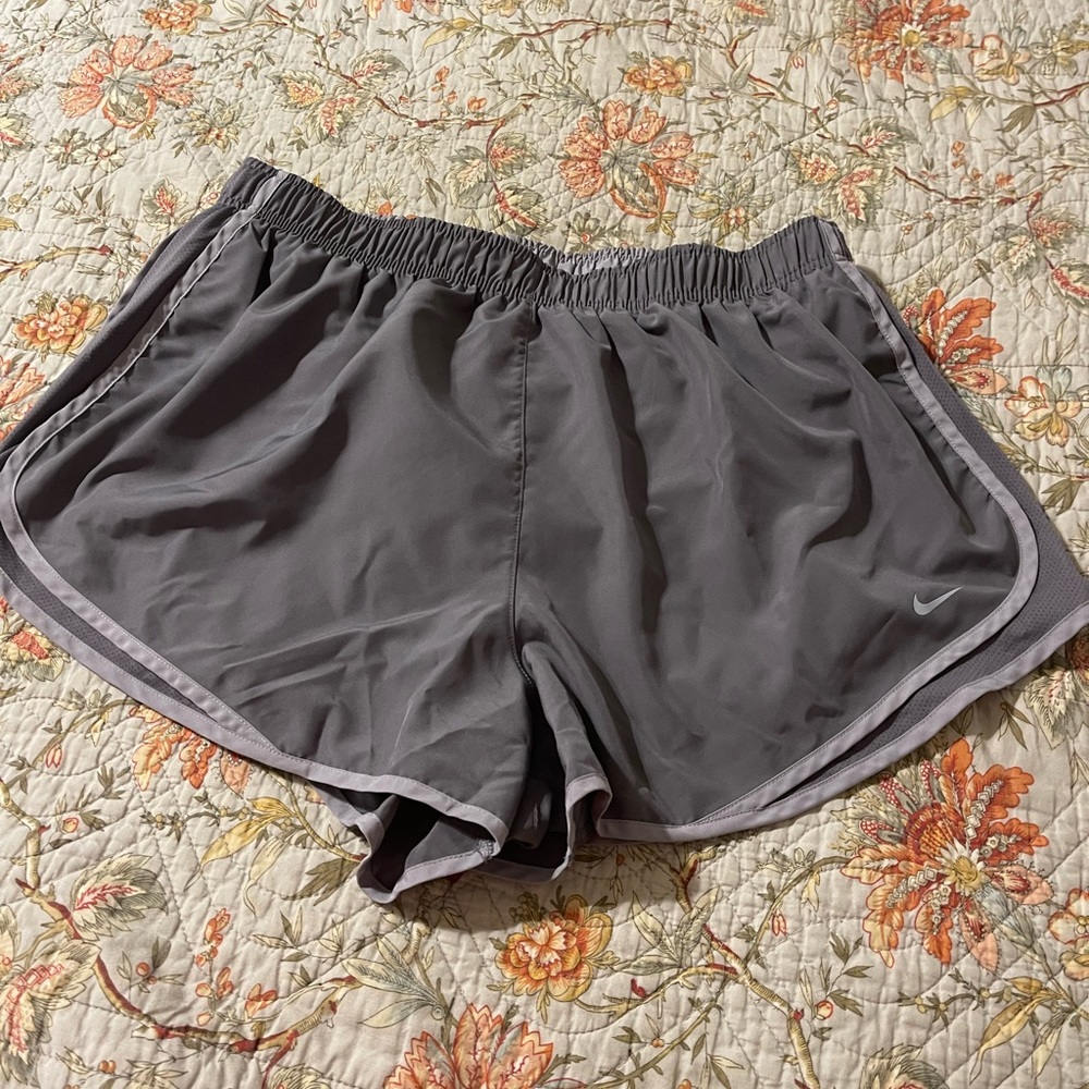 Grey Nike shorts